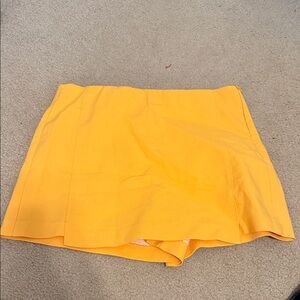 Zara Yellow Skort